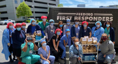 Feeding First Responders in Paterson with Dolores Catania